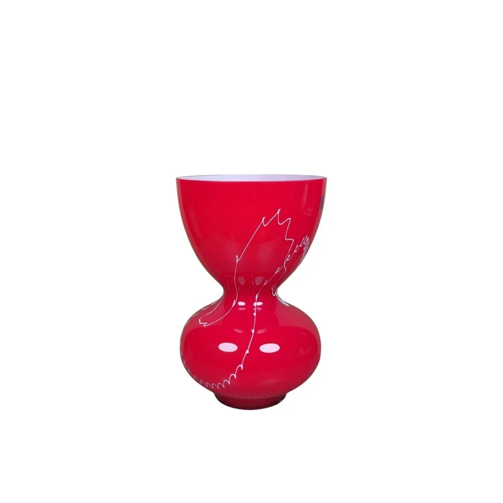BX Hand-blown Glass Abstract Vase - Picture 3 of 6